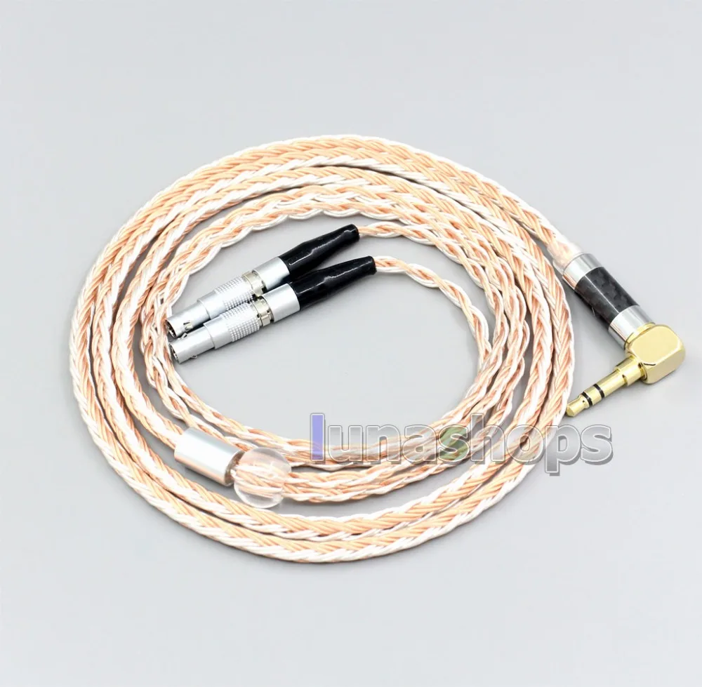 LN006710 XLR 16 Core посеребренный OCC смешанный кабель для наушников Ultrasone Veritas юбилейе 25E 15