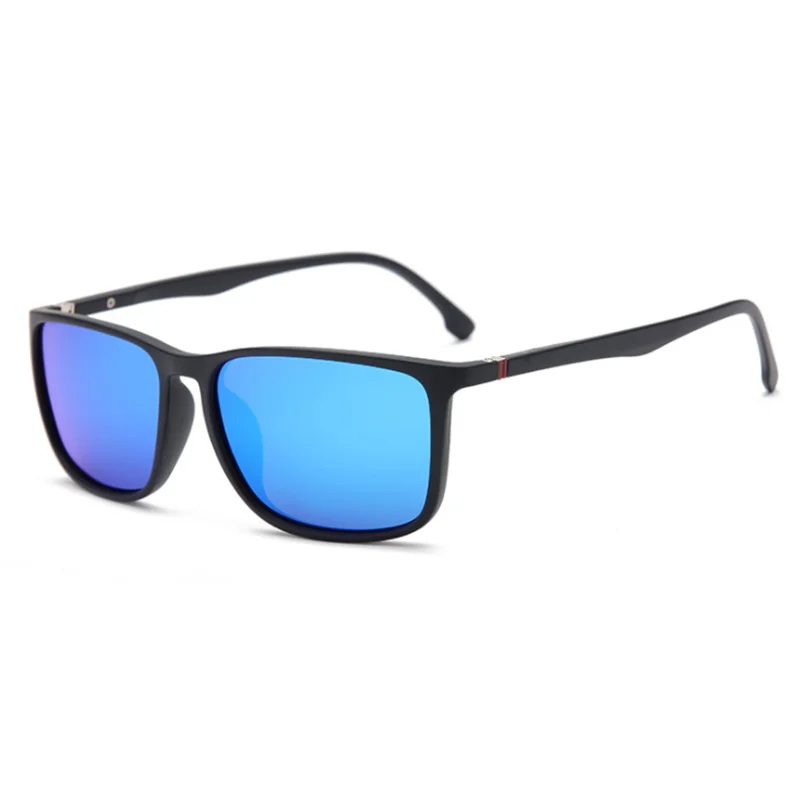 Kwadratowe spolaryzowane okulary mężczyźni Anti Glare Minus Tea Lens 6 Kwadratowe spolaryzowane okulary mężczyźni do wyszczuplania nóg Anti Glare Minus Tea Lens okulary korekcyjne dioptrii 0 -0.5 -0.75 -1.0 To -6.0 4