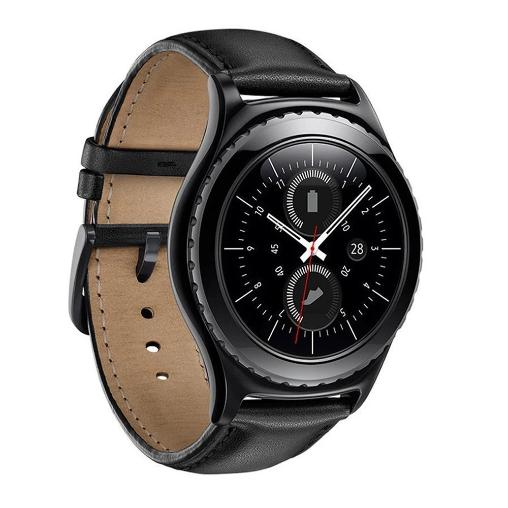 Samsung gear S3 Frontier/классический ремешок для часов 22 мм 20 мм мягкий кожаный ремешок для часов сменный ремешок для браслета для gear S3 gear Sport