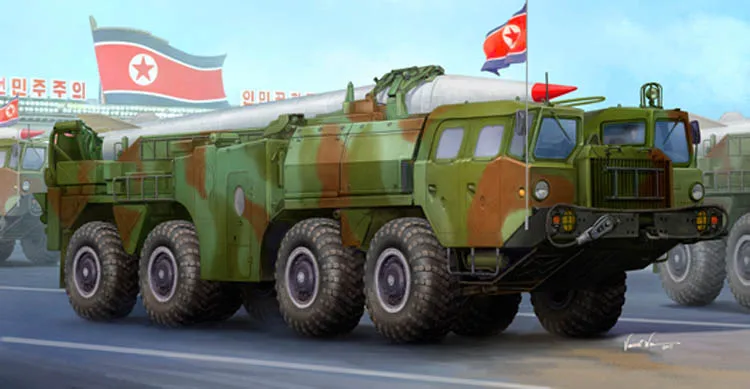 1/35 DPRK Hwassong 5 Тактический грузовик для транспортировки ракет с коротким радиусом