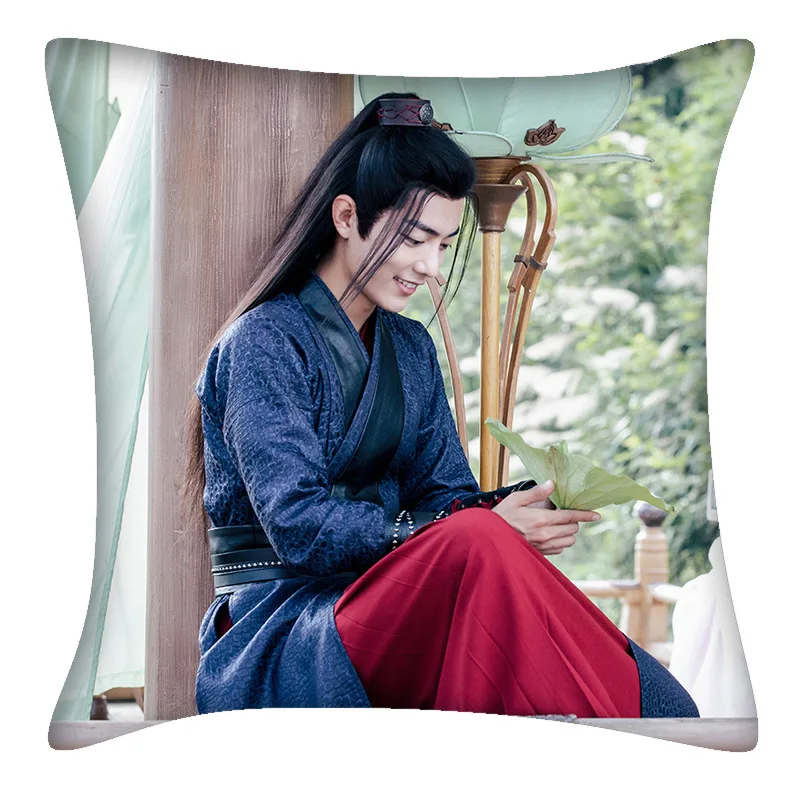 Двухсторонняя подушка Wei WuXian Lan WangJi CHEN QING LING для дивана из полипропилена и хлопка