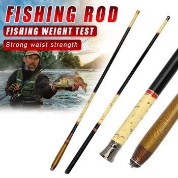 

Fishing Rod Pole Carbon Anti-slip Handle Telescopic Portable for Anglers Lake XR-Hot