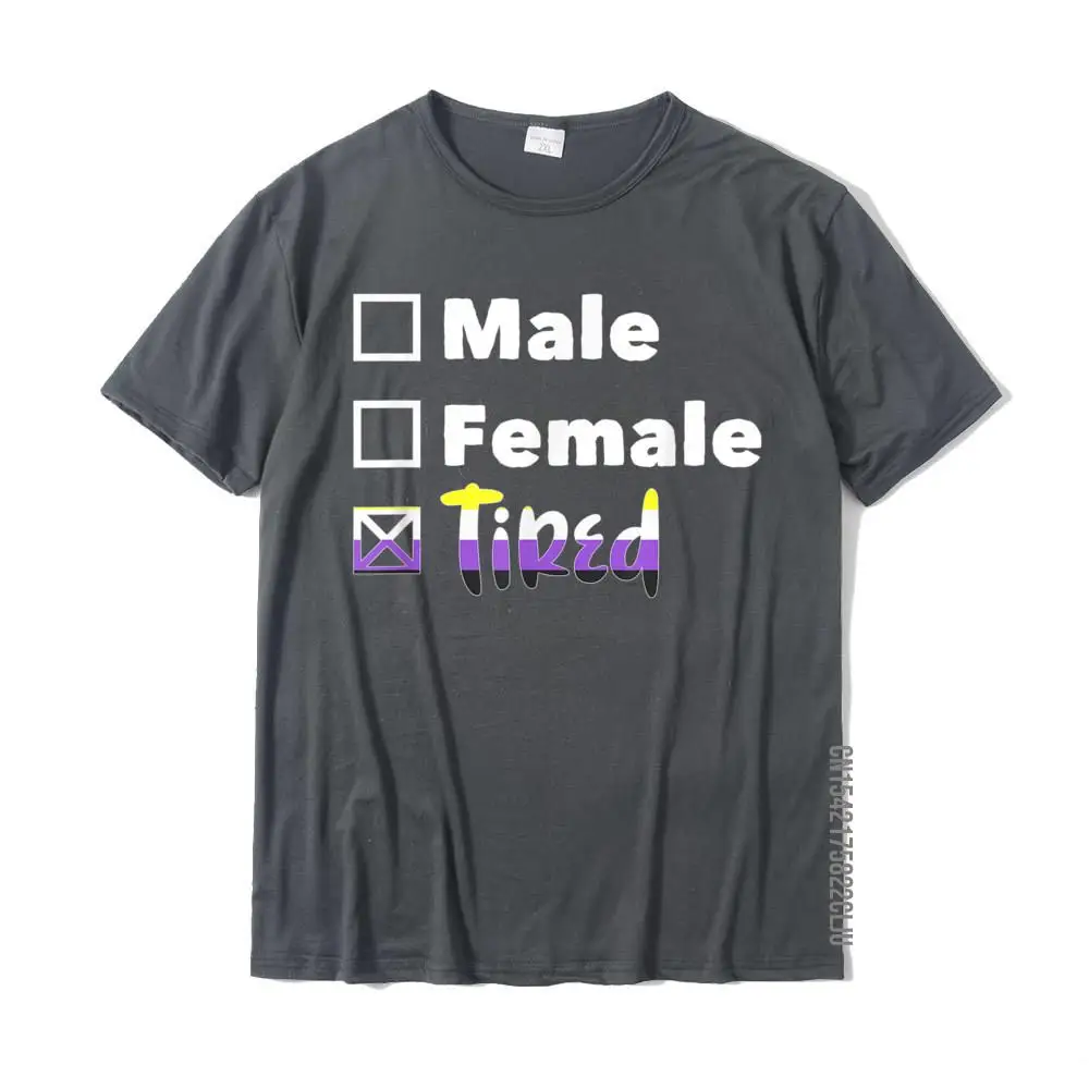 Family Slim Fit Short Sleeve comfortable Tshirts Pure Cotton Round Neck Men T Shirt Slim Fit Clothing Shirt NEW YEAR DAY Funny LGBT Pride Nonbinary Flag Non Binary T-Shirt__36810 carbon