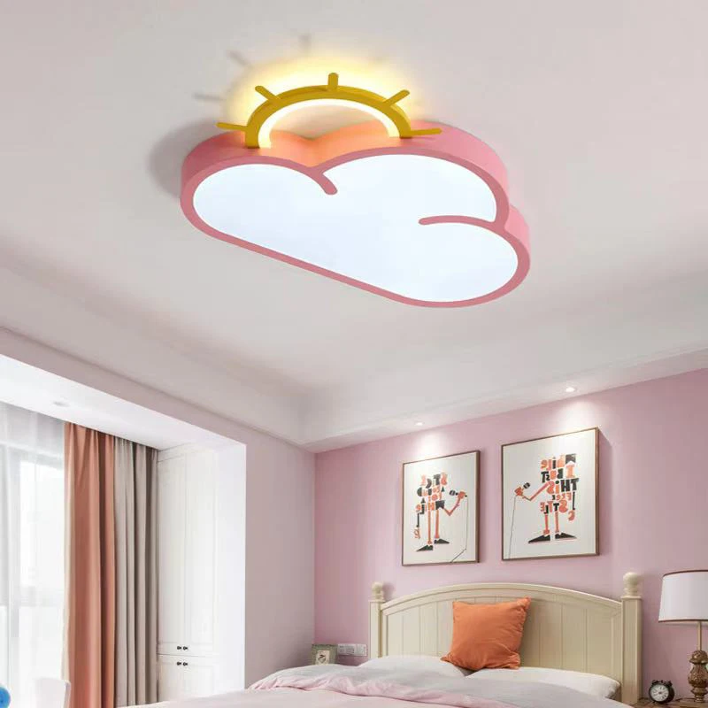 

Led Ceiling light for Bedroom Children's Room lustre Modern Girls kid room lamp cloud chandelier Nursery Study Lighting Fixtures