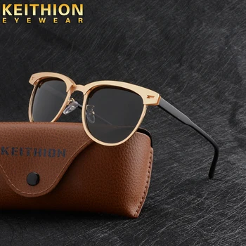 

KEITHION Unisex Retro Vintage Men's Sunglasses Polarized Driving Sun Glasses oculos Male Eyewear Accessories For Men/women