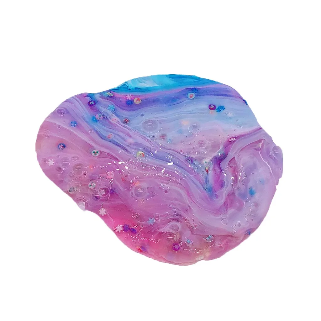 Squishies kawaii полимерная глина, игрушки для смешивания цветов, сделай сам, облачная слизи, мягкая Хрустальная грязь, рождественские игрушки, детские подарки, 150 мл# G2