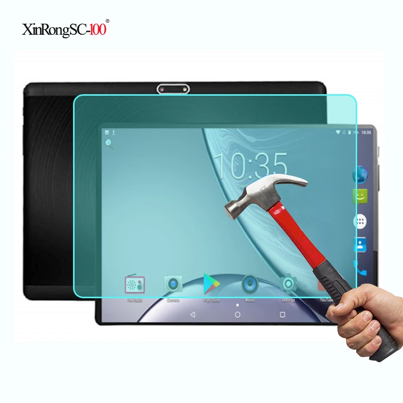Tempered Glass Film Screen Protector Teclast P26T P25T/Facetel Q3/TOSCiDO P101/Dexp ursus P11 10.1 inch Tablet Protective Film 6