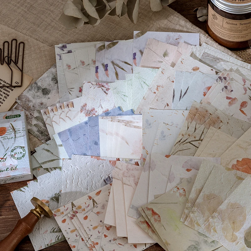 

100 шт. специальная бумага для измерения температуры пальца материал ручной работы ретро коллаж фон декоративная бумага пуля аксессуары для журналов