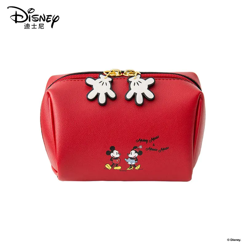 

Disney Cosmetic Bag Cute Mickey Multi-function Women Handbag Makeup Waterproof Travel Cosmetic Bag Women Leather Handbags