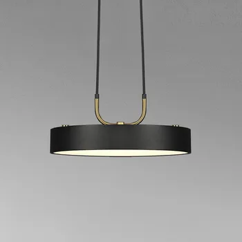 

Minimalist dining room chandelier modern minimalist creative Nordic lamps light luxury design dining table personality bar round