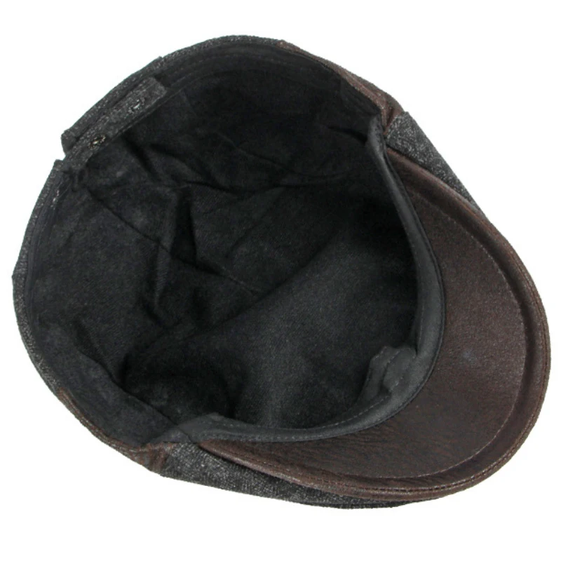 HT3963 Berets 2023 New Beret Cap Men Women Autumn Winter Hat Male Female   Flat Cap Vintage Artist Painter Beret Hat 3