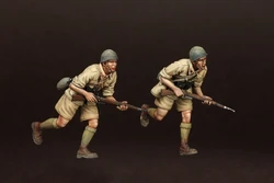 Figurine modèle GK 1/35 résine, 2 figurines, kit non assemblé et non peint 