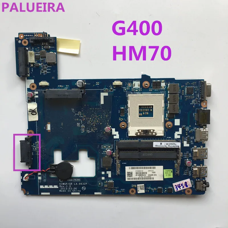 Высококачественная материнская плата PALUBEIRA LA-9632P для ноутбука lenovo G400, материнская плата для ноутбука HM70, протестированная материнская плата fuly