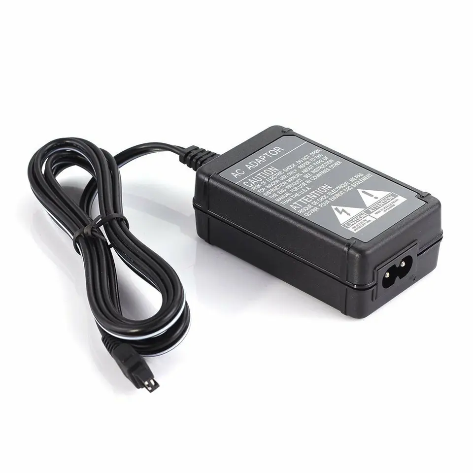 Wall AC Power Adapter For Sony HandyCam DCR HDR Series Camcorder, AC