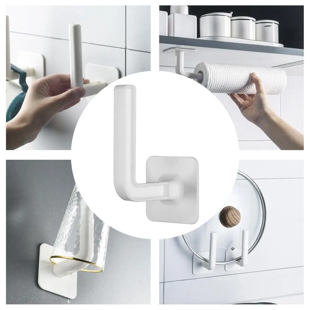 

Hole-free Adhesive Hook Rack Wall-mounted Multifunctional Cutting Board Durable Practical Rack Bracket