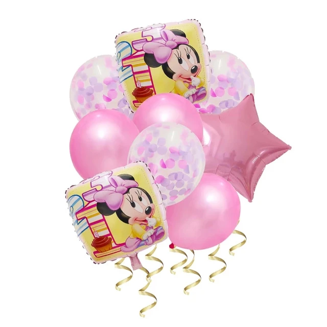 Ensemble De Ballons En Aluminium Rose Minnie Mouse, 1 Ensemble, Décoration  De Fête D'anniversaire Pour Filles, Fournitures De Fête Prénatale, Jouets  Pour Enfants 1 2 3 4 5 6 7e - AliExpress