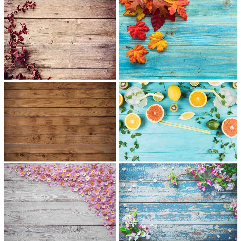 

Виниловый фон для фотосъемки SHENGYONGBAO на заказ реквизит деревянный пол цветы деревянные доски тема фотостудия фон NY2FD-02