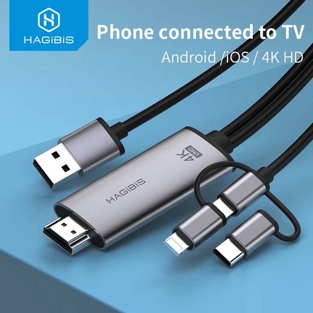 Usb C Hdmi Cable Type 4k Tv Converter Macbook Pro Samsung Adapter Audio  Male - Audio & Video Cables - Aliexpress