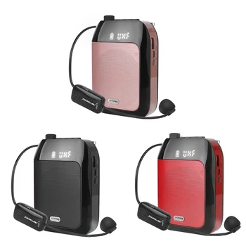 

For Bluetooth APORO Apollo T9 UHF High-power Wireless Amplifier For Teaching Guide Little Bee Class Waist Wheat