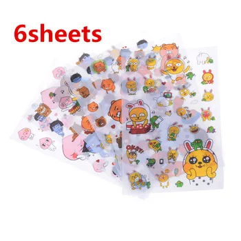 

6Sheets Ryan Theme PVC Sticker Puppet Cocoa Home Book DIY Birthday Party Decoration Supplies Wall Stickers Kid Friends Gifts