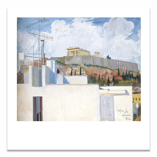 NHDARC Canvas Giclee Print Poster Painting Scenery Landscape Wall Pictures Art for Living Room Home Decor Square ARC00897 d