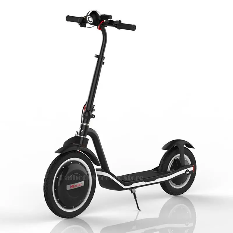 Daibot Electric Scooter Foldable Two Wheels Electric Scooters 16 Inch 350W 36V Scooter Electric Off Road BlackRed For Adults  (11)