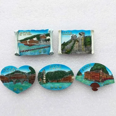 Китайские магниты на холодильник Hunan Fenghuang старинный город туристический
