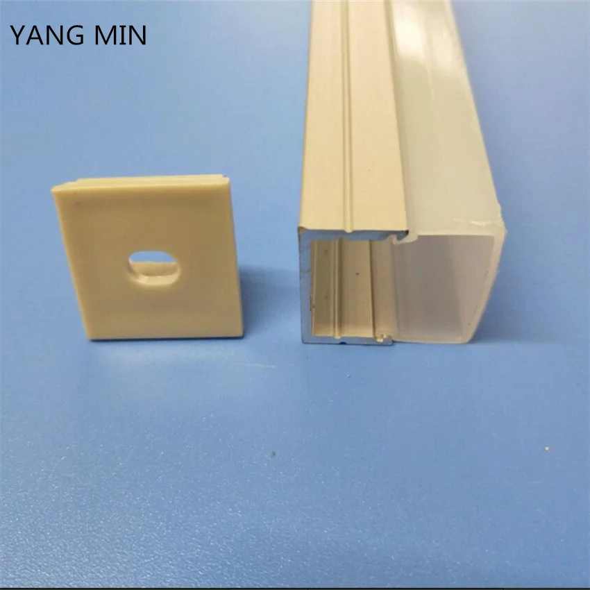 

YANGMIN Free Shipping 2M/PCS Silver anodized extruded 6063 aluminum alloy LED channel