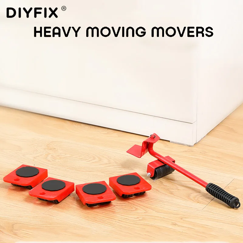 DIYFIX Hand Tool Moving Heavy Obiects Transport Set Home Furniture Bed Shifting Labor Saving Household | Инструменты
