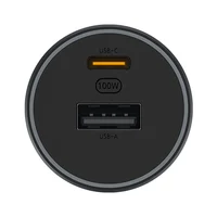 Original Xiaomi Car Charger 100W 5V 3A Dual USB Fast Charging QC Charger Adapter For iPhone Samsung Huawei Xiaomi 10 Smart phone - Image 3