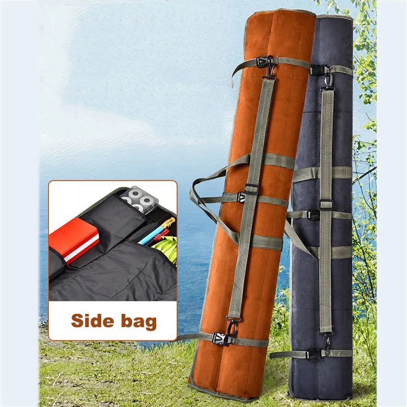 Fishing Pole Bag 100/120cm Portable Fishing Rod Bags Carrier 2
