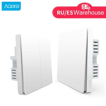 

Aqara Smart Switch Light Remote Control ZiGBee wifi Wireless Key Wall Switch Smart Home work for mijia MiHome APP