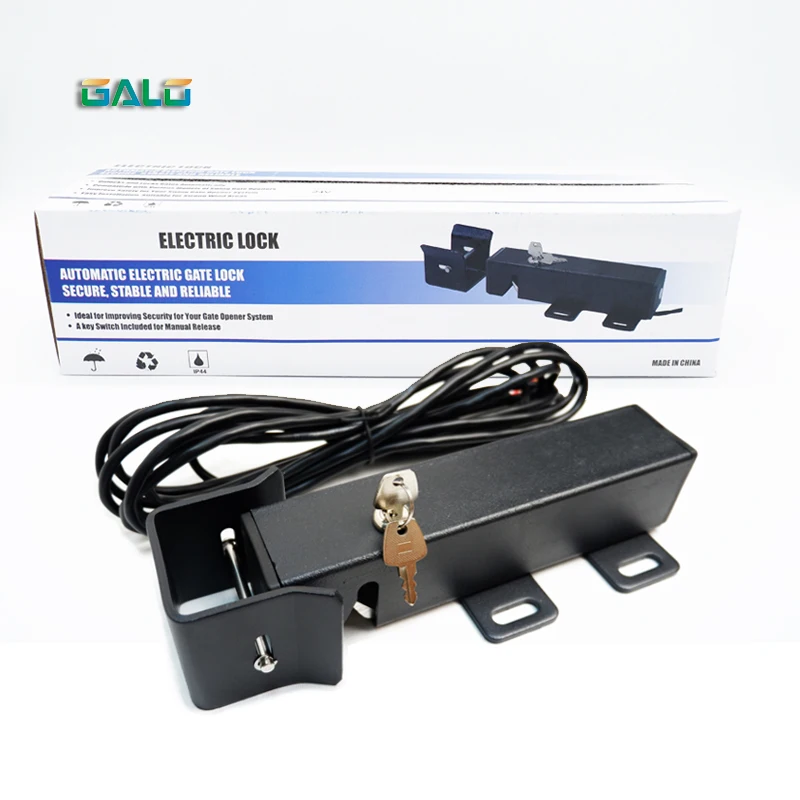 שלט רחוק חשמלי מנעול דלת נדנדה שער אלקטרומגנטית חצר גדר שער נעילה