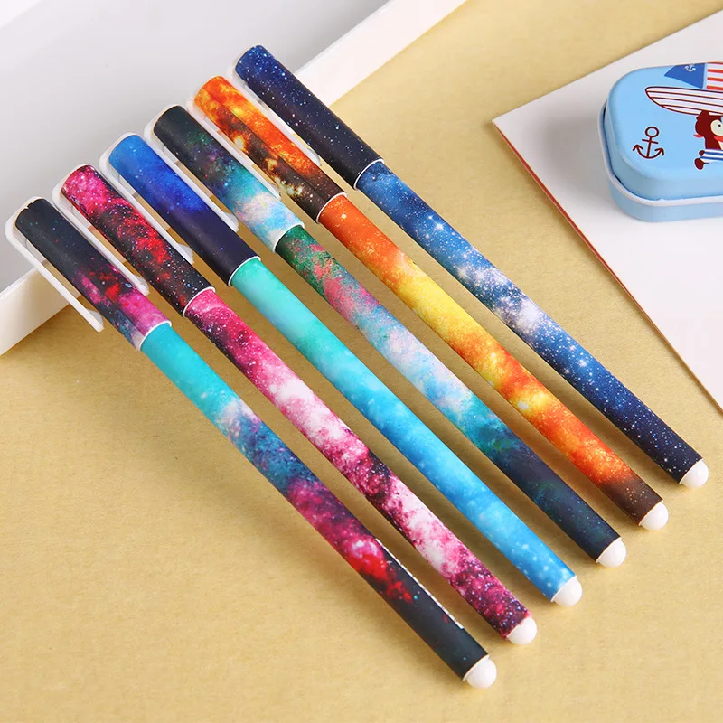 Ручки шариковые черные с тонким наконечником 0 38 мм 6 шт.|stationery office school|office schoolsupply