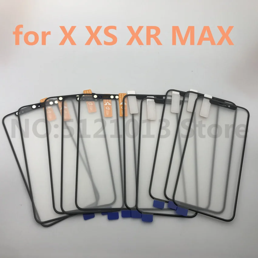 Original LCD Front Screen Outer Glass Len with OCA Assembly for iPhone X XS XR XS MAX Touch Panel glass Replacement Repair Parts Original LCD Front Screen Outer Glass Len with OCA Assembly for iPhone X XS XR XS MAX Touch Panel glass Replacement Repair Parts
