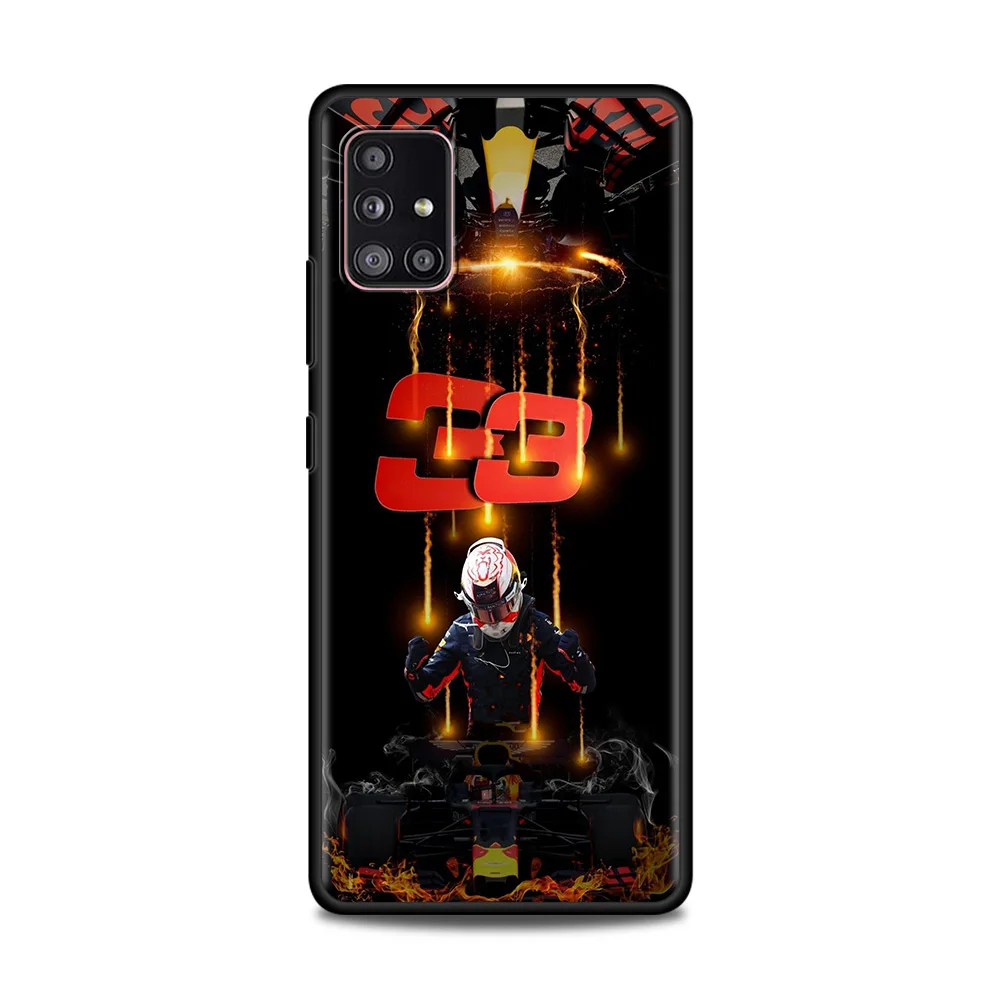Case For Samsung Galaxy A51 A12 A21s A71 A52 A31 A32 A02s A72 A11 A41 A22 A01 A02 A42 A21 F42 Coque F1 Super Star Max-Verstappen