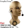 Referee Earhook Headphone 3.5mm Jack Headset for Vnetphone V6 V4 FBIM V2-500C Motorcycle Bluetooth Intercom BT Interphone ► Photo 1/3