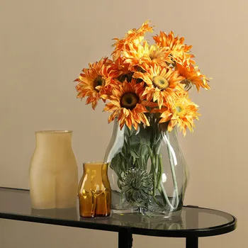 

Human Body Glass Vase Decoration Nordic Home Simple Living Room Flower Arrangement Art Crafts Body Art Bust Statue