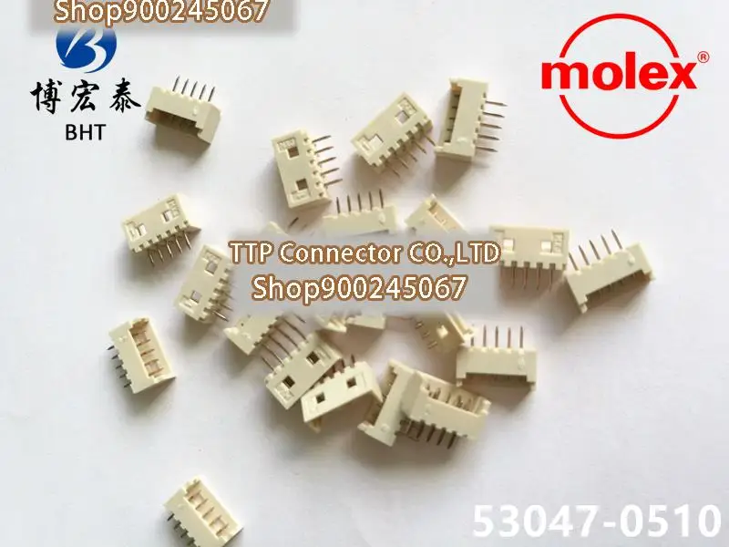 

4000pcs/lot Connector 53047-0510 530470510 1.25mm5Pin 100% New and Origianl