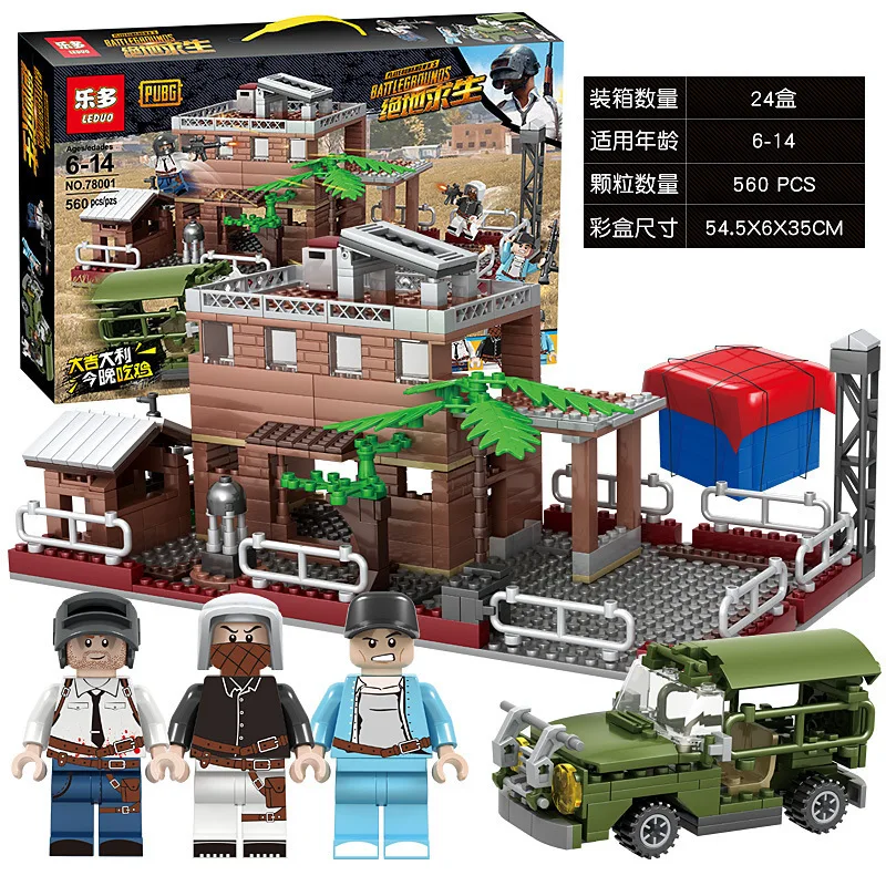 

Mindy 78001 Jedi Survival Stimulate Chicken Battlefield Snowfield Scene Building Blocks Children Educational Force Assembled Toy