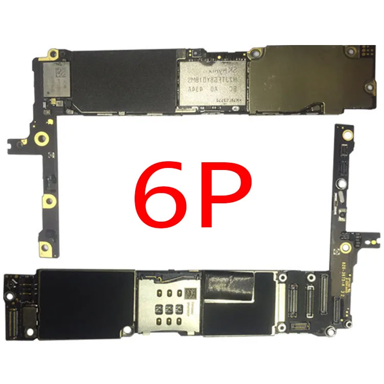 100% оригинальная разблокированная материнская плата для iPhone 6 Plus 64 Гб без Touch ID