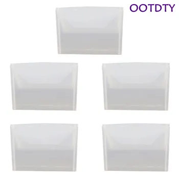 

5pcs Resealable Clear Plastic Seal Bags Storage Case For Cutting Dies Stencil Album Stamp Crafts
