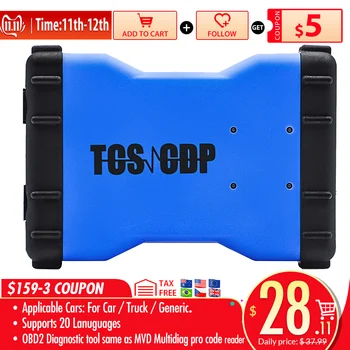 

CDP TCS pro plus 2015 R3 with keygen bluetooth optional for car/truck OBD2 Diagnostic tool same as MVD Multidiag pro code reader