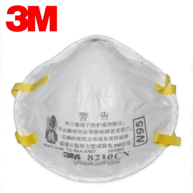 

Brand 3M 8210 Safety Protective Mask Dust Masks Anti-particles Anti-pm2.5 Anti Virus Mask PM2.5