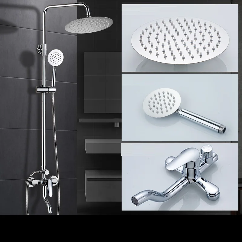 Regendouche Choveiro Painel Douchette Black Duschset Duschsystem Banheiro Ducha Dusche Chuveiro Eletrico Douche Bathroom Shower