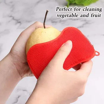 

3Pcs Kitchen Gadgets Brush Silicone Sponge Dish Washing Accessories Flexible Reusable Sponges for Dishes YE-Hot