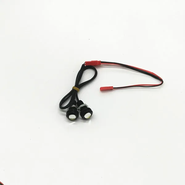 1Pair RC Model Car Lights Highlight 18mm 22mm LED Spotlight 3.7V 12V