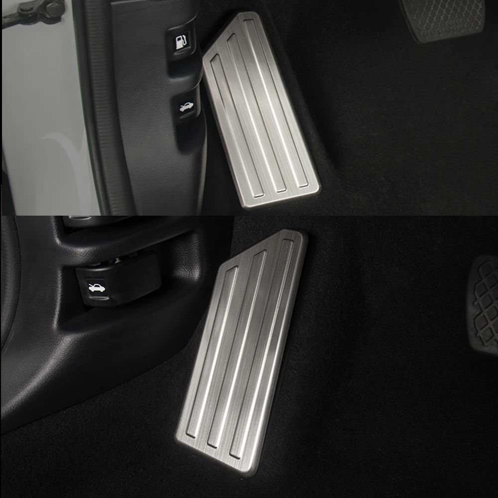 Автомобильная подпорка педаль для Honda CR-V CRV C RV Авто подставка для ног доска отделка серебро Роскошная декоративная панель аксессуары