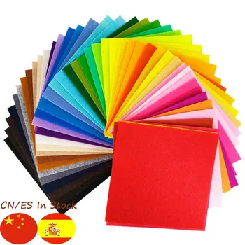 

40/20pcs Non- Felt Fabric Polyester Cloth Felt Fabric DIY Bundle for Sewing Doll Handmade Craft Thick Home Decor Colorful