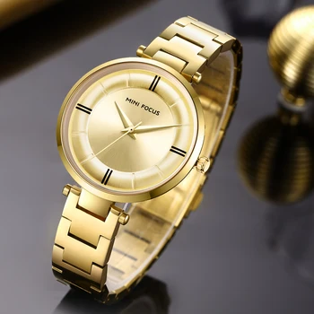 

Luxury Women Watch Fashion Elegant Quartz Watches Ladies Stainless Steel Waterproof Classic Ms Quartz Clock Relogio Feminino
